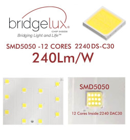 Proiettore LED 240W PHILIPS Xitanium STADIUM MATRIX Bridgelux Chip 20º - Driver Philips