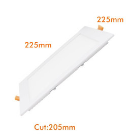 Placa Slim LED Cuadrada 20W OSRAM Chip
