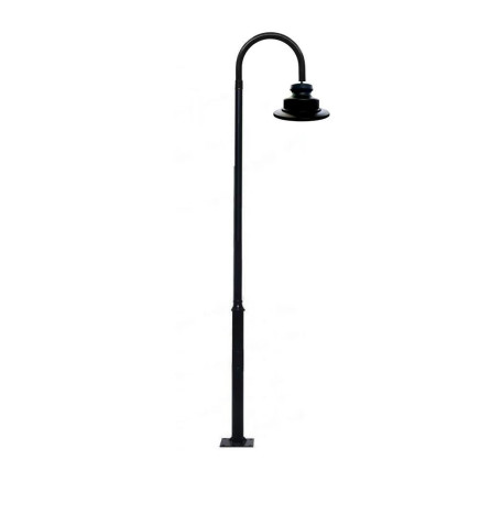 Støtte for LED gatelampe Reka -  stål - 67 cm