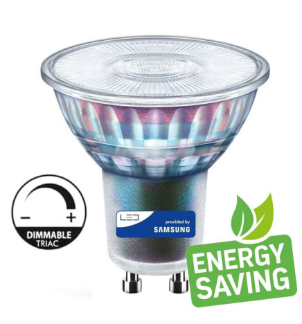 Lampadina LED 6W  - DIMMERABILE - GU10 SAMSUNG GLASS