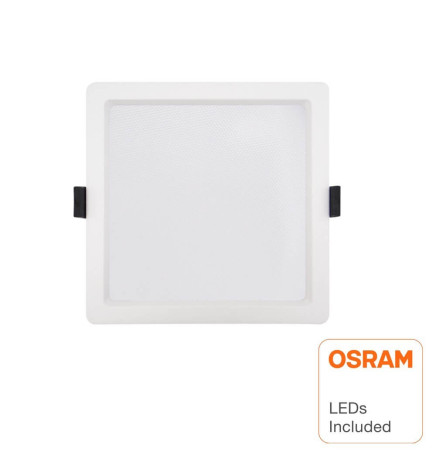 LED-alasvalo 15W - Neliö -OSRAM CHIP DURIS E 2835 - CCT - UGR17