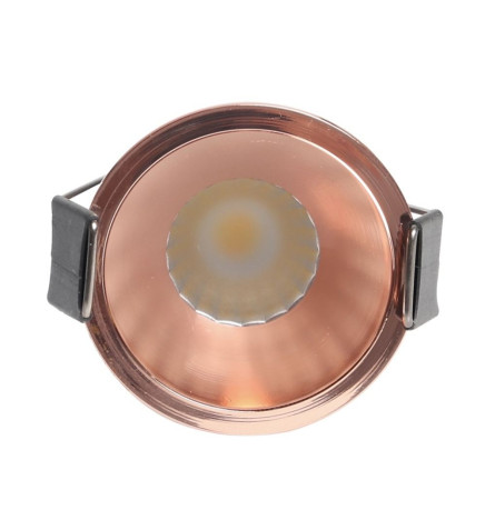 5W LED Downlight  Pearl Chrome Bridgelux Chip - 40° - UGR11- CCT