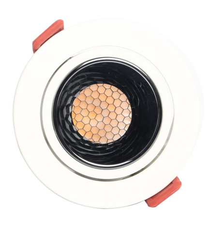 12W LED Downlight White - Bridgelux Chip - UGR11- CCT