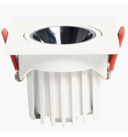 12W LED Downlight Square White - Bridgelux Chip - UGR11- CCT- CRI+92