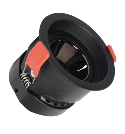 LED Downlight 12W Sort - Bridgelux Chip - UGR11 - CCT- CRI+92