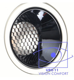 12W LED Downlight Square White - Bridgelux Chip - UGR11- CCT- CRI+92