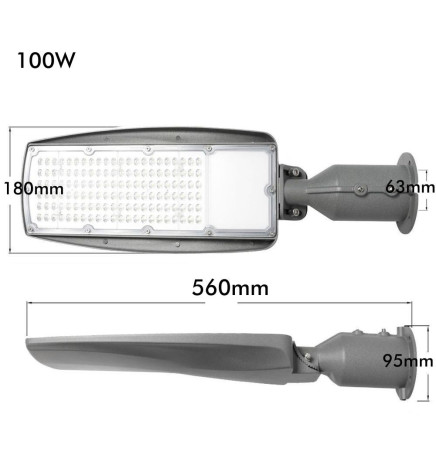 100W LED Streetlight FRIGG - PHILIPS Chip LUMILEDS