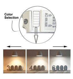 12W LED Downlight Round - OSRAM CHIP DURIS E 2835 - CCT - UGR17