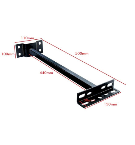 Wandhalterung für LED-Strahler - 50cm