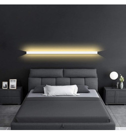 LED Wandleuchte - Lineare - WASHINGTON WEISS - 0,5m - 1m - 1,5m - 2m - IP54
