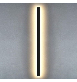 LED-Væglampe  -Lineær - WASHINGTON SORT - 0,5 m - 1 m - 1,5 m - 2 m - IP54