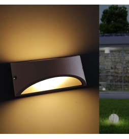 LED-vägglampa - IP54 - E27