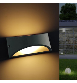 LED-vägglampa - IP54 - E27