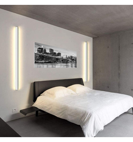 LED Wandleuchte - Lineare - WASHINGTON WEISS - 0,5m - 1m - 1,5m - 2m - IP54