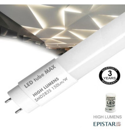13 LED  MAX Tube Glass  300º   90cm - 150Lm/W