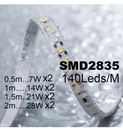 LED-Væglampe  -Lineær - WASHINGTON SORT - 0,5 m - 1 m - 1,5 m - 2 m - IP54