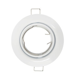 Round ring for GU10 MR16 LED dichroic light bulb