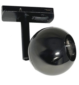 LED Tracklight 10W FENIX - Black - Single-phase rails - CRI+93