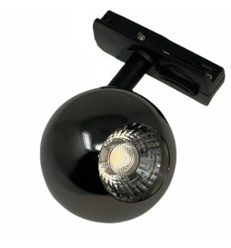 LED Tracklight 10W FENIX - Black - Single-phase rails - CRI+93