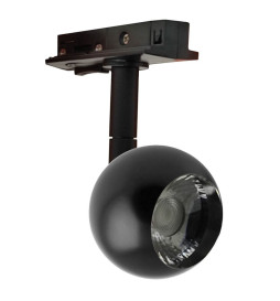 LED Tracklight 10W FENIX - Black - Single-phase rails - CRI+93