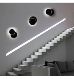 5W LED Indoor Wall LED Light ECLIPSE White