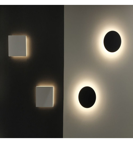 LED Seinävalaisin 5W Kuunpimennys Valkoinen