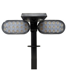 Solar trädgårdslampa 4500K med rörelsesensor