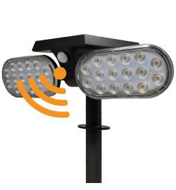 Solar garden light 4500K with motion sensor