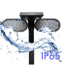 Solar garden light 4500K with motion sensor