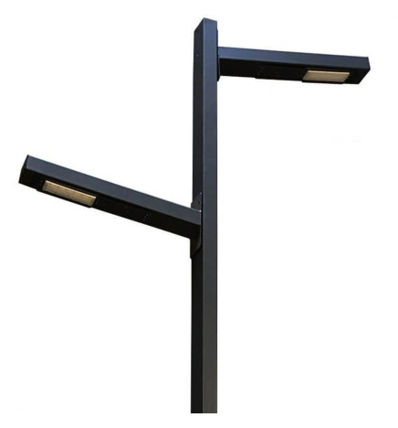 LED gatelys 100W HELGA - 4 meter - 6 meter