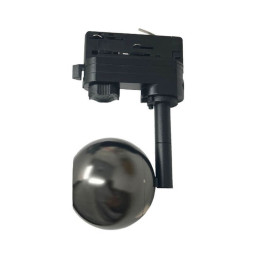 LED-spotlight 10W FENIX - svart krom -  3-fas skena - CRI+93