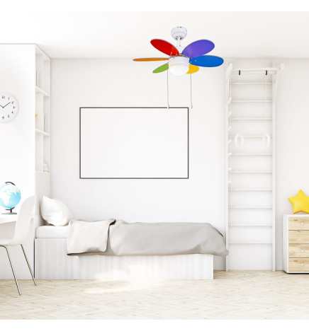 LED-fläkt i taket RAINBOW - E27 - IP20