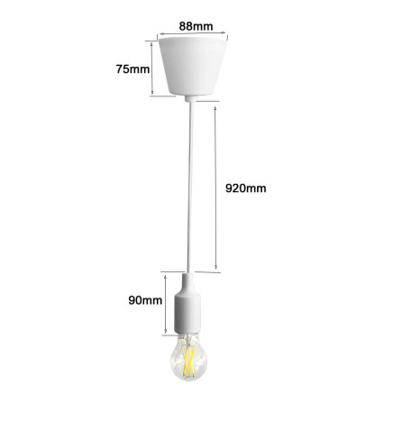 Pendant Lamp for E27 TURIN