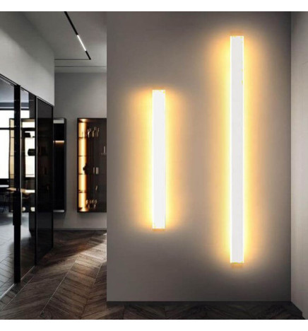 LED Wandleuchte - Lineare - WASHINGTON WEISS - 0,5m - 1m - 1,5m - 2m - IP54