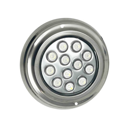 Undervanns LED Spots - 36W - DC12V - IP68 - Rustfritt stål