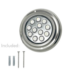 LED-Lamp Underwater - 36W - DC12V - IP68 - Stainless steel