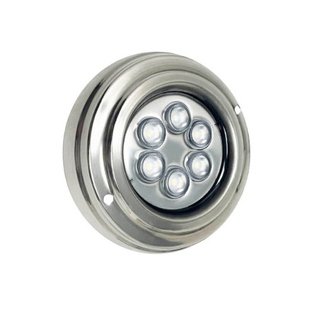 Foco Led Submersíveis - 18W - DC12V -  IP68 - Aço inoxidável