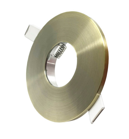 PACK 2 - LED Frame Fixed round GU10-MR16 - BRONZE