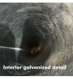 Gadelyssøjle URBAN - Galvaniseret - 3 meter - 4 meter