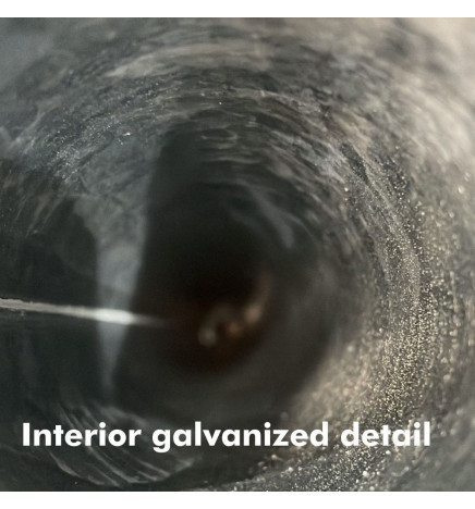 Gadelyssøjle URBAN - Galvaniseret - 3 meter - 4 meter