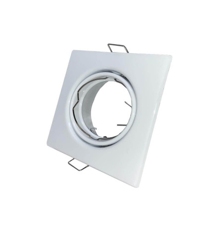 Firkantet justerbar ring for dikroisk LED GU10 MR16