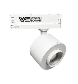 LED TrackLight 28W LEIPZIG - 3 Phase rails - VOSSLOH - Adjustable Optics 36º-60º