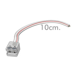 KIT silikonlim for LED-strips + kobling + deksel + endelokk - IP65