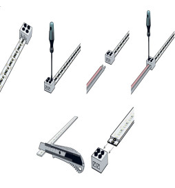 Screw-in connector for LED strips SMD  - 10mm - IP20