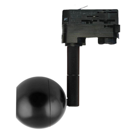 LED Tracklight 10W FENIX - BLACK - 3-PHASE rails - CRI+93