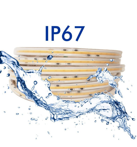 LED Strip COB 220V | 640 LED/m | 50m | FLIP CHIP | 1650Lm | 15W/M | CRI90 | IP20 | Cut 100cm