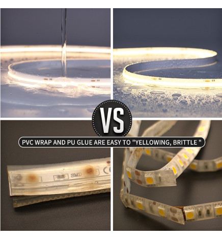 LED Strip COB 220V | 640 LED/m | 50m | FLIP CHIP | 1650Lm | 15W/M | CRI90 | IP20 | Cut 100cm