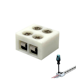 Screw-in connector for LED strips SMD  - 10mm - IP20
