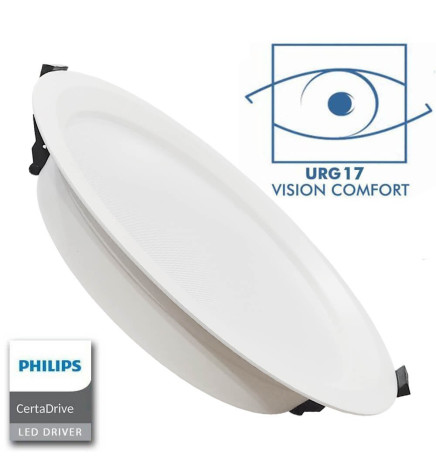 Encastrável 44W Circular - Philips CertaDrive- CCT - UGR17
