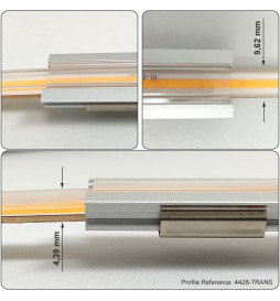 LED Strip COB 220V | 640 LED/m | 50m | FLIP CHIP | 1650Lm | 15W/M | CRI90 | IP20 | Cut 100cm
